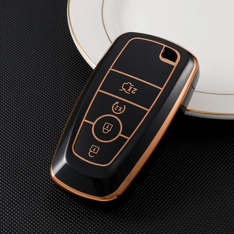 TPU Car Key Case Cover For Ford Fusion Mustang Explorer F150 F250 F350 EcoSport Edge S-MAX Ranger Lincoln Mondeo MKC MKZ Shell
TPU Car Key Case Cover For Ford Fusion Mustang Explorer F150 F250 F350 EcoSport Edge S-MAX Ranger Lincoln Mondeo MKC MKZ Shell