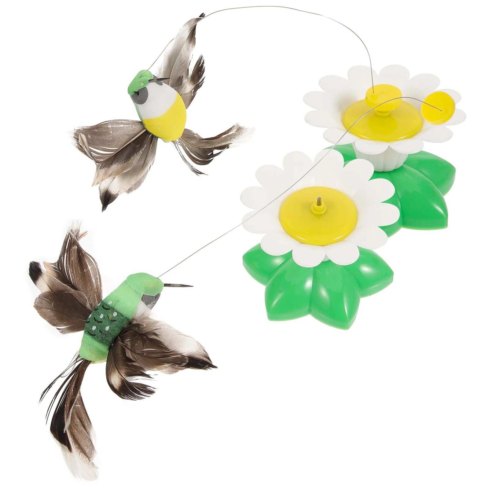 2pcs Creative Teaser Toy Delicate Teasing Toy Electric Cat Teaser for Pet Cat Home Indoor (Random Hummingbird Style Without
2pcs Creative Teaser Toy Delicate Teasing Toy Electric Cat Teaser for Pet Cat Home Indoor (Random Hummingbird Style Without