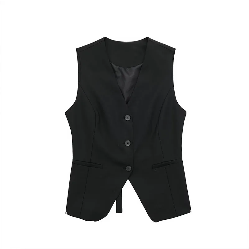 ZATRHMBM Women 2023 New Fashion V-Neck Black Tank Tops Vintage Sleeveless Button Up Hollow Out Female Camis Mujer
ZATRHMBM Women 2023 New Fashion V-Neck Black Tank Tops Vintage Sleeveless Button Up Hollow Out Female Camis Mujer