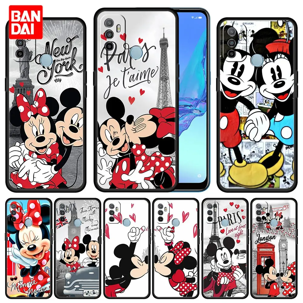 Mickey Minnie Mouse Case for Oppo A53 A52 A3s A5s A9 A15 A31 A54 A74 A93 A94 F19 Pro 4G 2020 Silicone Funda Capa Black Cover
Mickey Minnie Mouse Case for Oppo A53 A52 A3s A5s A9 A15 A31 A54 A74 A93 A94 F19 Pro 4G 2020 Silicone Funda Capa Black Cover