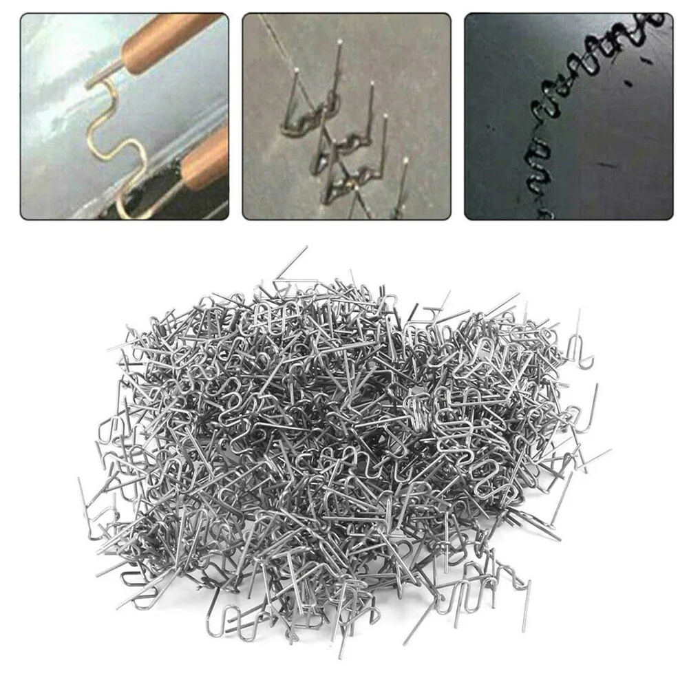3000pcs Welding Nail 6 Sizes 0.6/0.8mm Diameter Stainless Steel Stapler For Plastic Repair Kits/welders Repairing Bumper Cracks
3000pcs Welding Nail 6 Sizes 0.6/0.8mm Diameter Stainless Steel Stapler For Plastic Repair Kits/welders Repairing Bumper Cracks