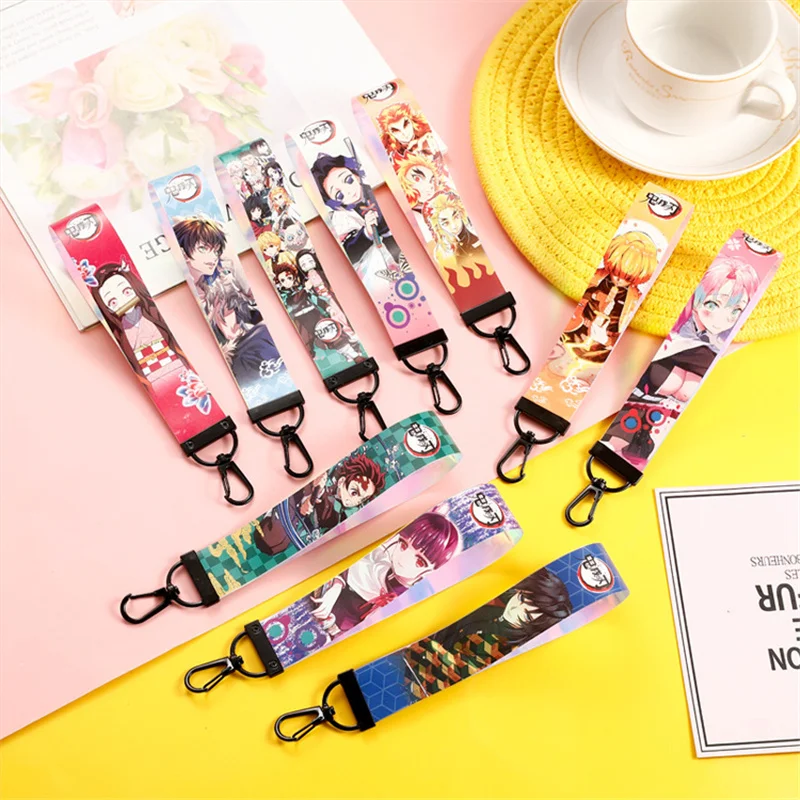 Anime Demon Slayer Key Chains Kimetsu No Yaiba Blade Of Ghost Keychain Fashion Bag Car Laser Keyrings Pendant Gift For Friend
Anime Demon Slayer Key Chains Kimetsu No Yaiba Blade Of Ghost Keychain Fashion Bag Car Laser Keyrings Pendant Gift For Friend