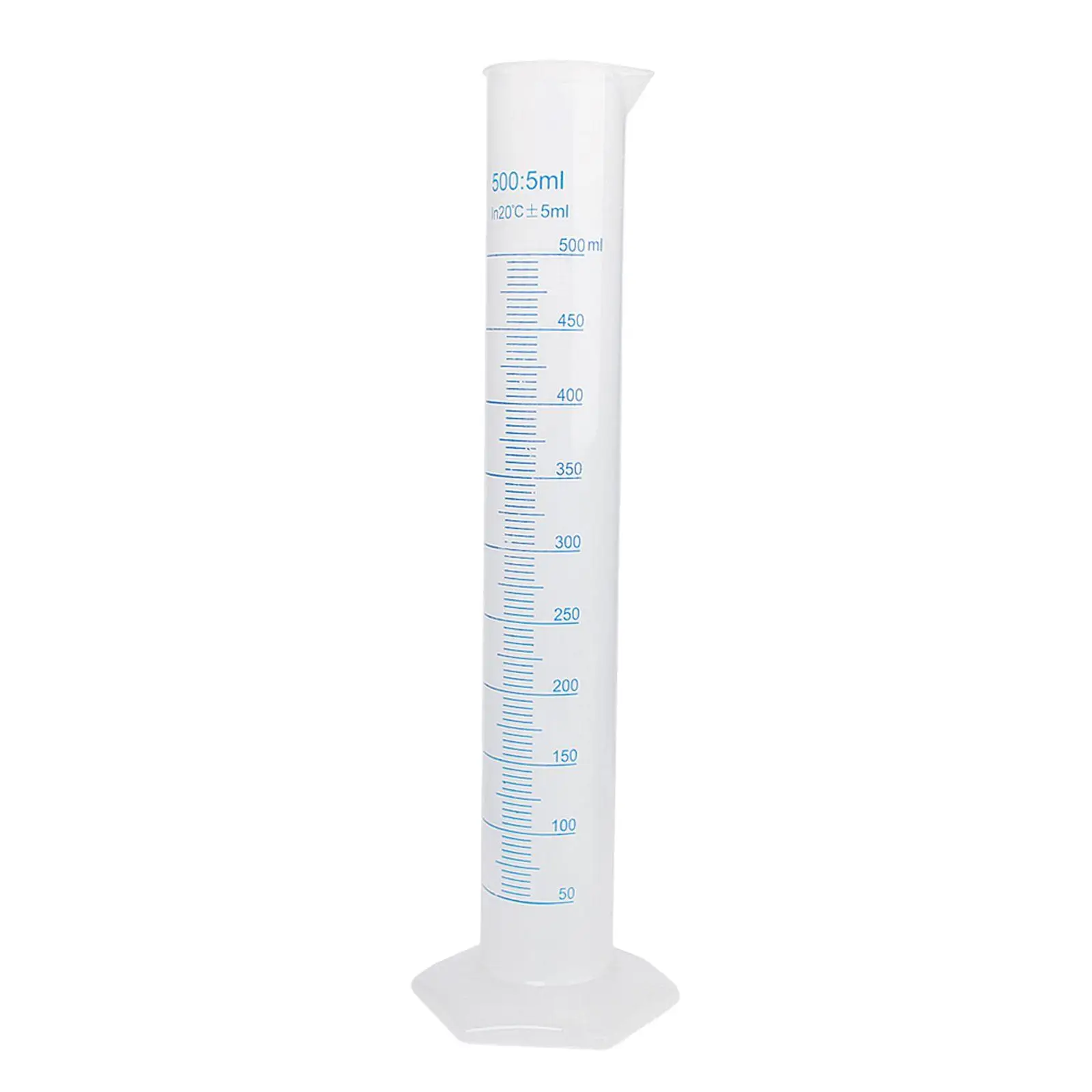 Прозрачный цилиндр 500 мл для проверки
Прозрачный цилиндр 500 мл для проверки