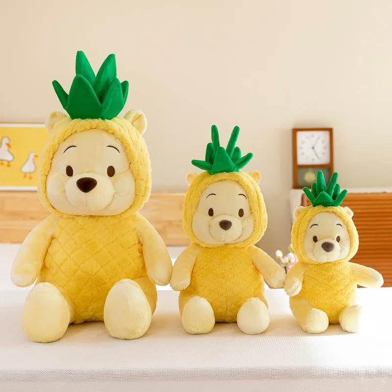 Cute Anime Cartoon Winnie the Pooh Plush Cartoon Pineapple Bear Plush Toys Children's Birthday Gifts Disney 30CM
Cute Anime Cartoon Winnie the Pooh Plush Cartoon Pineapple Bear Plush Toys Children's Birthday Gifts Disney 30CM