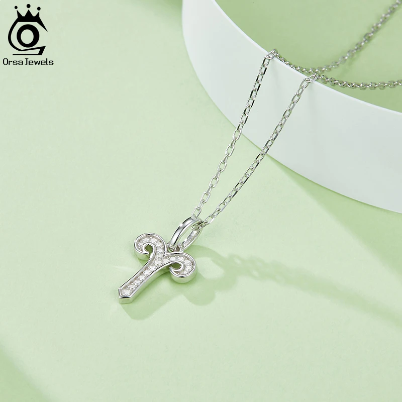 ORSA JEWELS Brilliant Aries Moissanite Stone Pendant 925 Sterling Silver D Color VVS Moissanite Diamond Necklaces Jewelry SMN56
ORSA JEWELS Brilliant Aries Moissanite Stone Pendant 925 Sterling Silver D Color VVS Moissanite Diamond Necklaces Jewelry SMN56