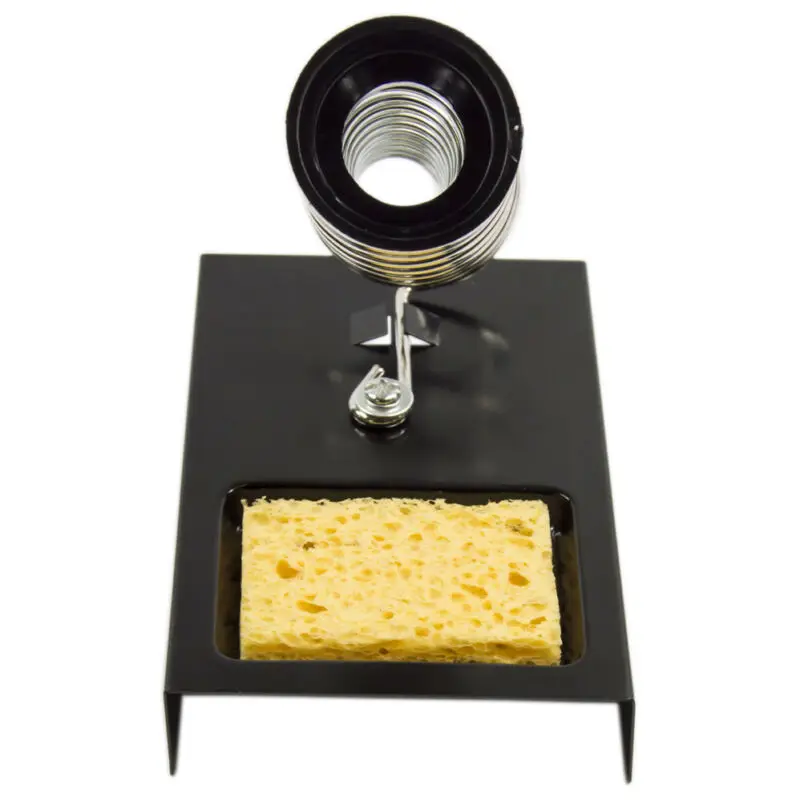 Soldering Iron Bracket Soldering Iron Holder Stand With Tip Cleaning Sponge Double Coil Springs For Pencil Soldering Iron
Soldering Iron Bracket Soldering Iron Holder Stand With Tip Cleaning Sponge Double Coil Springs For Pencil Soldering Iron