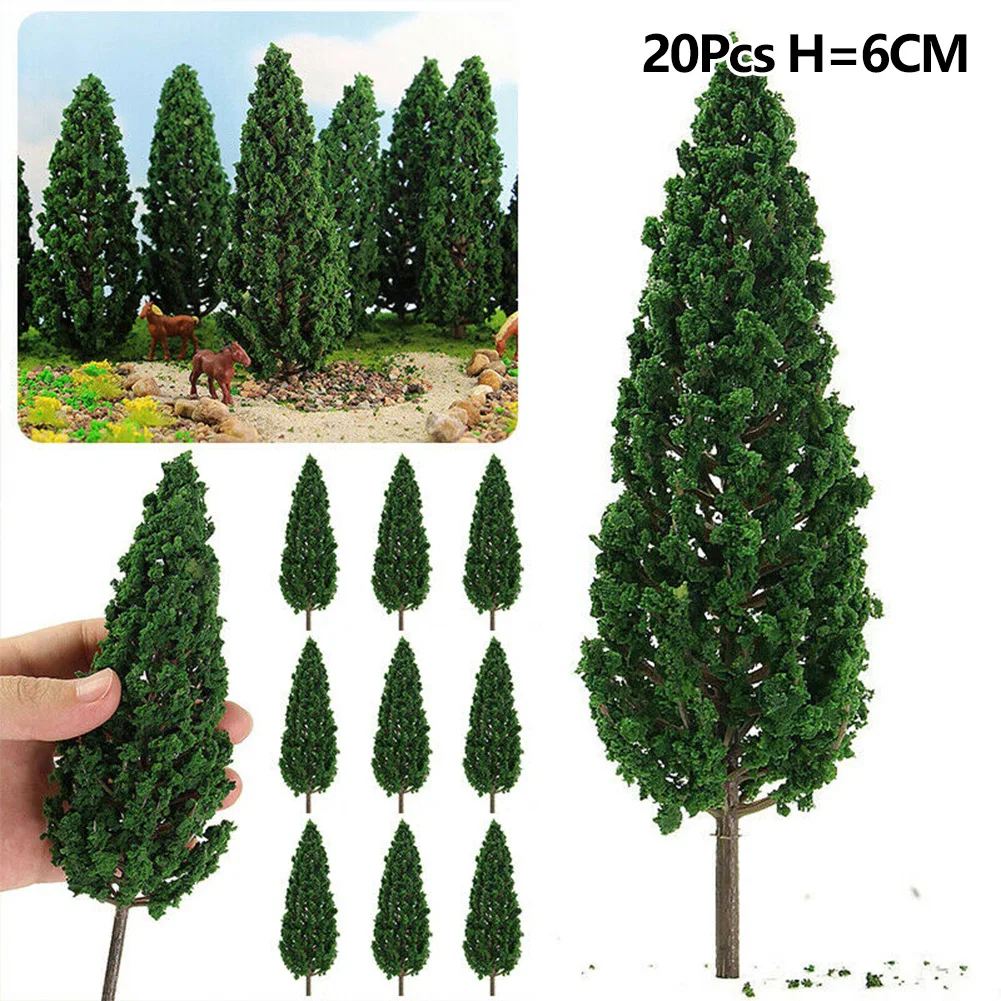 Artificial Pine Trees Model Trees Plastic Train Railway 20pcs Architecture Model Diorama Scenery Garden Scenery
Artificial Pine Trees Model Trees Plastic Train Railway 20pcs Architecture Model Diorama Scenery Garden Scenery
