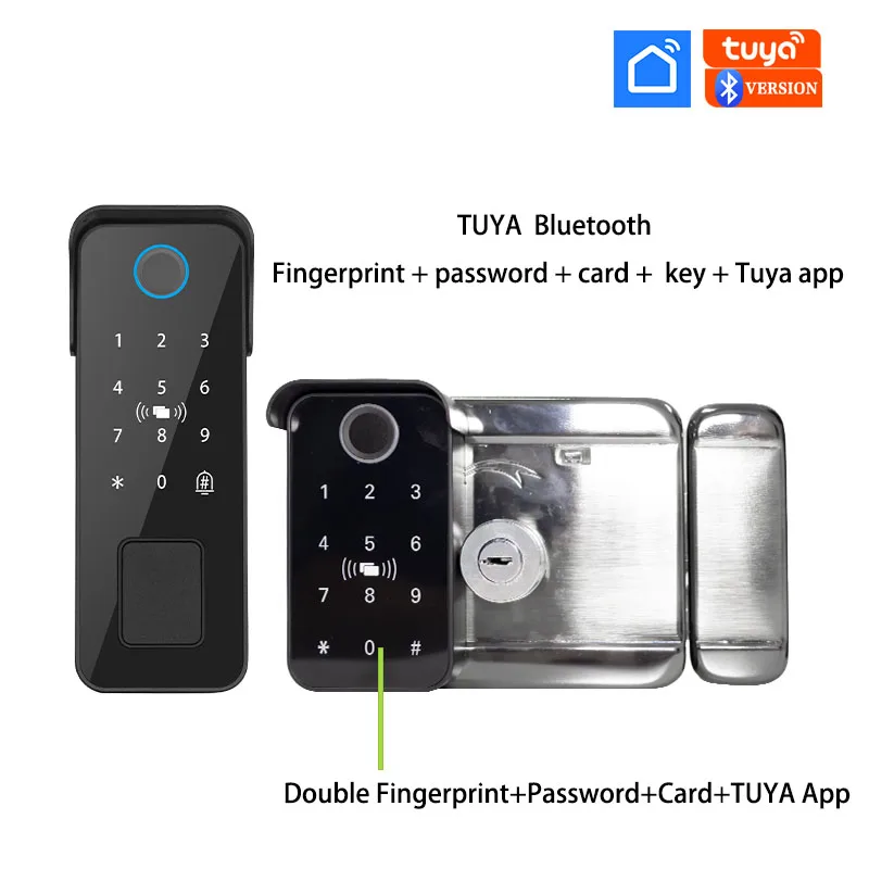 Электронный дверной замок Tuya D07 Bluetooth черный
Электронный дверной замок Tuya D07 Bluetooth черный
