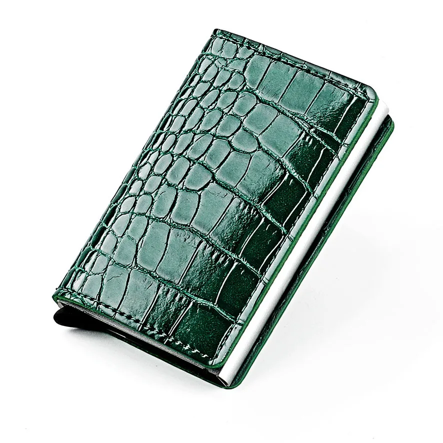 PU Leather Card Holder for Men Women RFID Blocking Mini Metal Carbon Fiber Wallet Business Credit Card ID Badge Holder Case
PU Leather Card Holder for Men Women RFID Blocking Mini Metal Carbon Fiber Wallet Business Credit Card ID Badge Holder Case