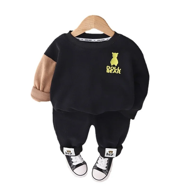 New Autumn Winter Baby Girls Boys Clothes Children Thick T-Shirt Pants 2Pcs/Sets Toddler Casual Cotton Costume Kids Tracksuits
New Autumn Winter Baby Girls Boys Clothes Children Thick T-Shirt Pants 2Pcs/Sets Toddler Casual Cotton Costume Kids Tracksuits