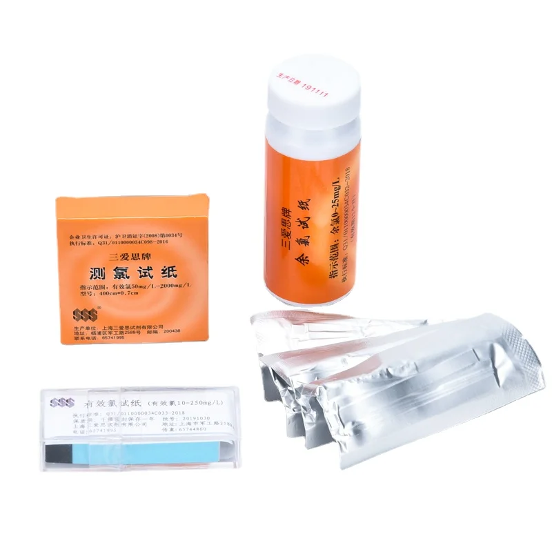 5boxes/pack Lab 0-25mg/l 10-250mg/l 50-2000mg/l chlorine measuring test paper residual chlorine paper for School Experiment
5boxes/pack Lab 0-25mg/l 10-250mg/l 50-2000mg/l chlorine measuring test paper residual chlorine paper for School Experiment
