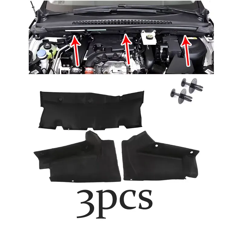 Изоляционная накладка на капот автомобиля для Peugeot 3008 T84 2008 ~ 2016 2009, крышка двигателя, нижняя подкладка, хлопковый звукоизоляционный тепловой коврик, часть аксессуаров
Изоляционная накладка на капот автомобиля для Peugeot 3008 T84 2008 ~ 2016 2009, крышка двигателя, нижняя подкладка, хлопковый звукоизоляционный тепловой коврик, часть аксессуаров
