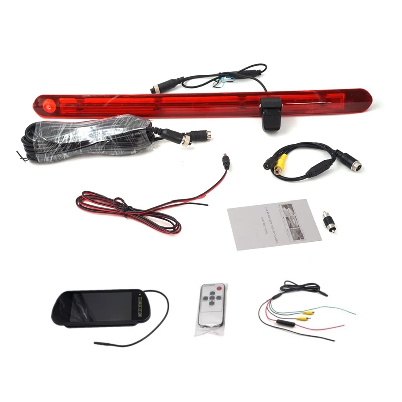 Car Rear View Brake Light Backup Camera for Mercedes Benz Vito 2016 VAN with 7 Inch Rearview Mirror Monitor
Car Rear View Brake Light Backup Camera for Mercedes Benz Vito 2016 VAN with 7 Inch Rearview Mirror Monitor