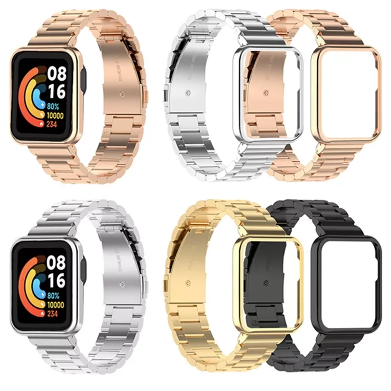 Stainless Steel Watch Band Case For Xiaomi Redmi Watch 2 Lite Smartwatch Replacement Bracelet Strap for redmi watch 2 watch case
Stainless Steel Watch Band Case For Xiaomi Redmi Watch 2 Lite Smartwatch Replacement Bracelet Strap for redmi watch 2 watch case