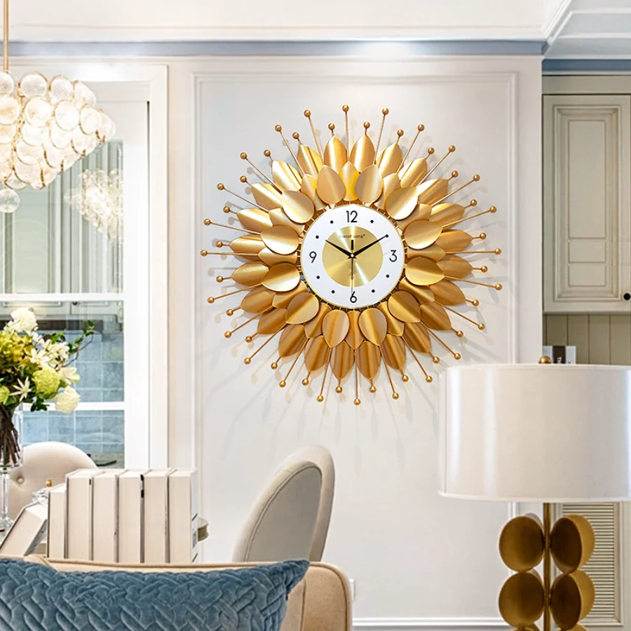 Living Room Wall Clock Home Decor Gold Round Unique Modern Digital Clock Quartz Designer Movement Silent Reloj Pared Wall Decor
Living Room Wall Clock Home Decor Gold Round Unique Modern Digital Clock Quartz Designer Movement Silent Reloj Pared Wall Decor