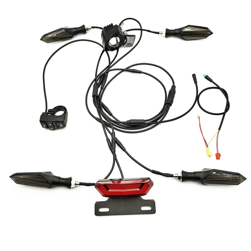 For BBS01 BBS02 Electric Bike 24V/36V/48V Headlight Front Rear Turn Signal Light Brake Light Ebike Conversion Kits
For BBS01 BBS02 Electric Bike 24V/36V/48V Headlight Front Rear Turn Signal Light Brake Light Ebike Conversion Kits