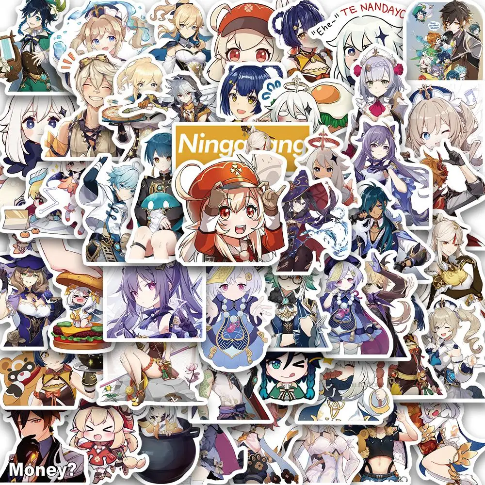 10/50pcs Cute Genshin Game Stickers Graffiti Cafe Luggage Laptop Skateboard Home Decoration Nostalgia Suitcase Bicycle Stickers
10/50pcs Cute Genshin Game Stickers Graffiti Cafe Luggage Laptop Skateboard Home Decoration Nostalgia Suitcase Bicycle Stickers
