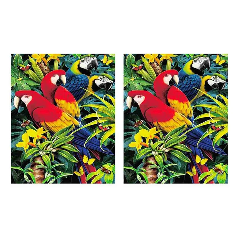 Алмазная 5D картина «попугай», вышивка крестиком, объемная вышивка, стразы, картины для декора, 2 шт.
Алмазная 5D картина «попугай», вышивка крестиком, объемная вышивка, стразы, картины для декора, 2 шт.
