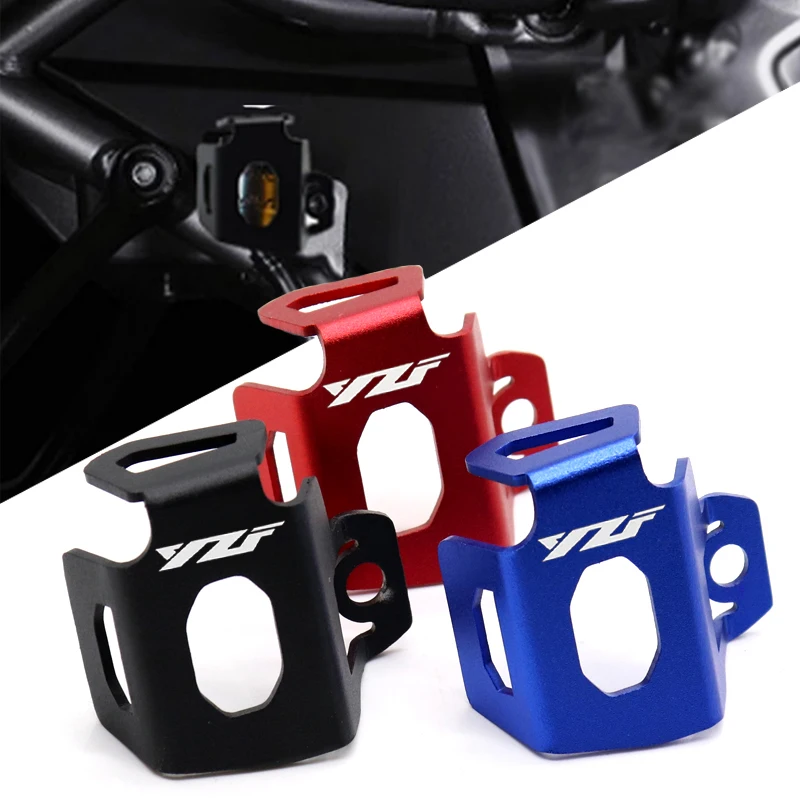 For YAMAHA YZF R1 R3 R6 R15 V3 R25 R 3 1 6 25 15 V3 YZFR1 YZFR3 Motorcycle CNC Rear Brake Fluid Reservoir Cover Guard Protector
For YAMAHA YZF R1 R3 R6 R15 V3 R25 R 3 1 6 25 15 V3 YZFR1 YZFR3 Motorcycle CNC Rear Brake Fluid Reservoir Cover Guard Protector