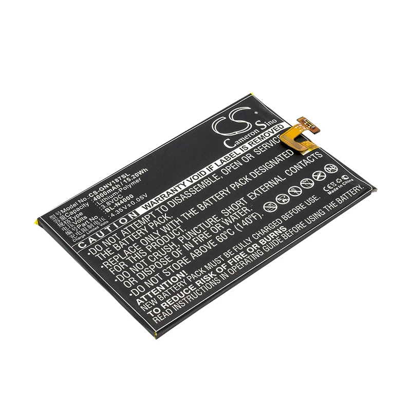 

4000mAh BL-N4000 Battery for GIONEE V187 GN5001 M5 LITE GN5001S GN5001L