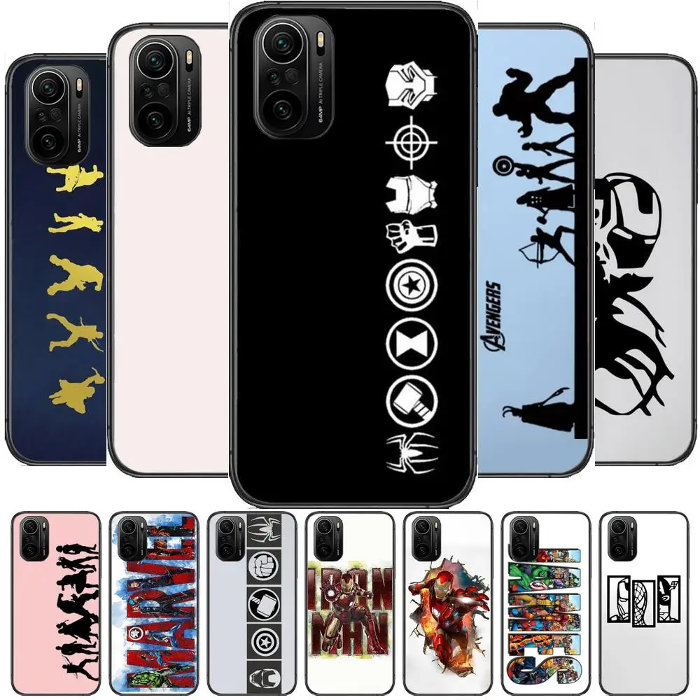 Marvel Logo Avengers Heros Phone Case For xiaomi redmi POCO F1 F2 F3 X3 Pro M3 9C 10T Lite NFC Black Cover Silicone Back Prett m
Marvel Logo Avengers Heros Phone Case For xiaomi redmi POCO F1 F2 F3 X3 Pro M3 9C 10T Lite NFC Black Cover Silicone Back Prett m