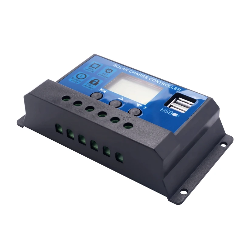 ABHG 30A 12V / 24V LCD Intelligence Auto Regulate PWM Solar Battery Charge Controller
ABHG 30A 12V / 24V LCD Intelligence Auto Regulate PWM Solar Battery Charge Controller