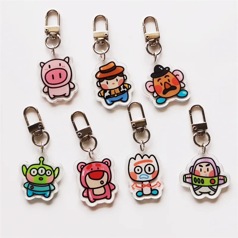 5 PCS Disney Toy Story Acrylic Keychain Kawaii Woody Fork Buzz Lightyear Bag Headphone Shell Ornament Fashion Key Chain
5 PCS Disney Toy Story Acrylic Keychain Kawaii Woody Fork Buzz Lightyear Bag Headphone Shell Ornament Fashion Key Chain