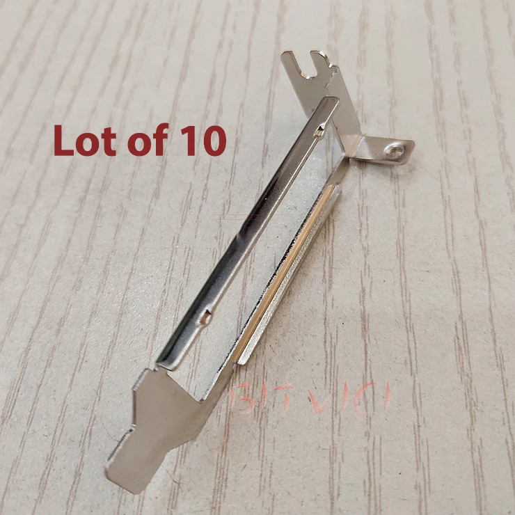 Lot of 10 Half Height Low Profile Bracket for Broadcom 5719QP BCM5709c HP 331T DELL KH08P TMGR6 YGCV4
Lot of 10 Half Height Low Profile Bracket for Broadcom 5719QP BCM5709c HP 331T DELL KH08P TMGR6 YGCV4