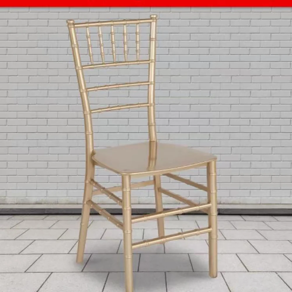 ML-R18 Factory Outlet Stackable white resin Plastic Tiffany Chivari Wedding Chair
ML-R18 Factory Outlet Stackable white resin Plastic Tiffany Chivari Wedding Chair