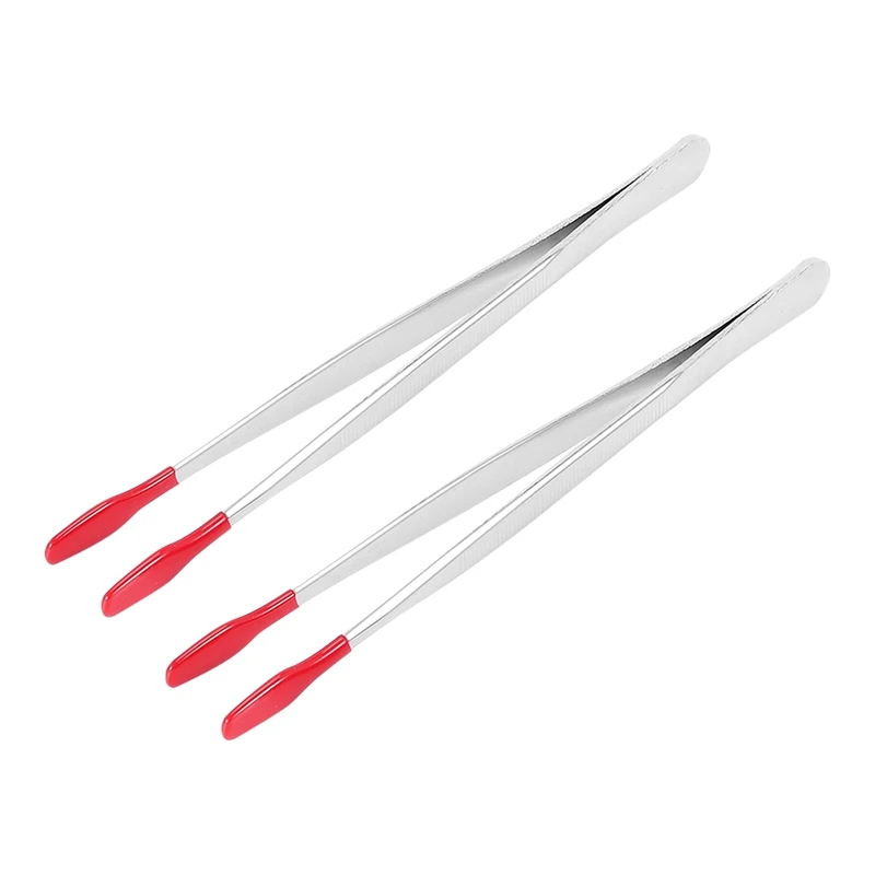 2 Pieces Of Rubber Tip Tweezers PVC Silicone Precision Tweezers Laboratory Industrial Hobby Craft Tweezers Tool
2 Pieces Of Rubber Tip Tweezers PVC Silicone Precision Tweezers Laboratory Industrial Hobby Craft Tweezers Tool