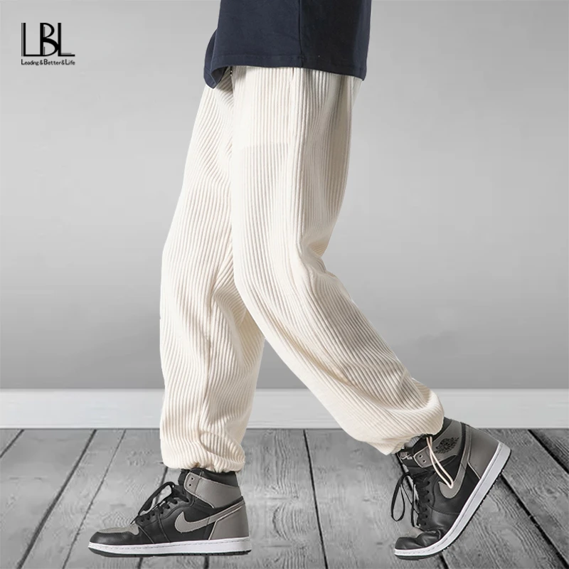 Casual Pants Men Corduroy 2022 New Fashion Korean Straight High Waist Streetwear All-match Student Loose Harajuku Black Soft
Casual Pants Men Corduroy 2022 New Fashion Korean Straight High Waist Streetwear All-match Student Loose Harajuku Black Soft