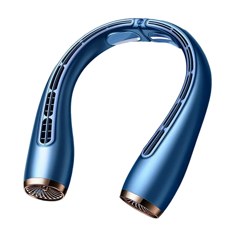 Neck Fan USB Bladeless Turbo Neckband Fan Rechargeable Mute Portable Home Outdoor Fan Folding Cooling Fan Blue
Neck Fan USB Bladeless Turbo Neckband Fan Rechargeable Mute Portable Home Outdoor Fan Folding Cooling Fan Blue