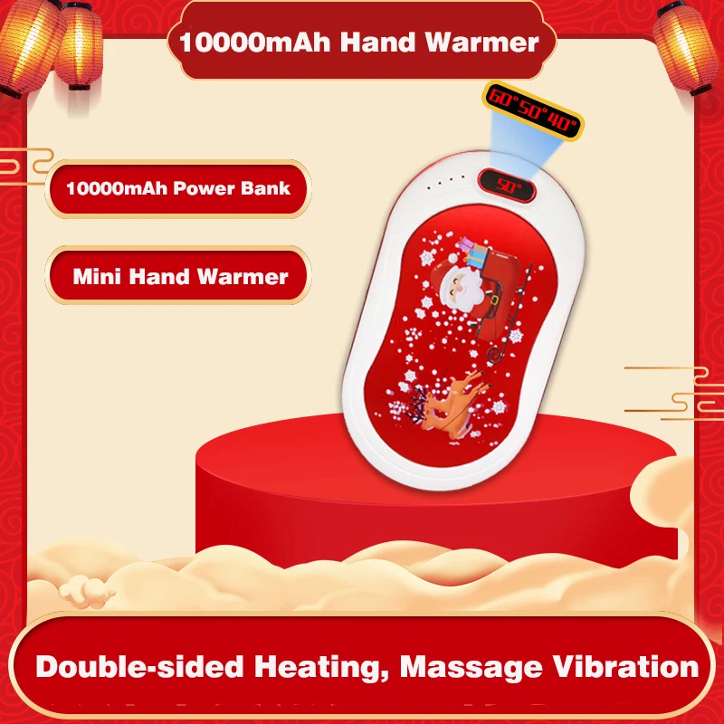 10000mAh USB Mobile Power Bank LED Flashlight Double-sided Heating Mini Hand Warmer Winter Electric Heater Chirstmas GIft
10000mAh USB Mobile Power Bank LED Flashlight Double-sided Heating Mini Hand Warmer Winter Electric Heater Chirstmas GIft