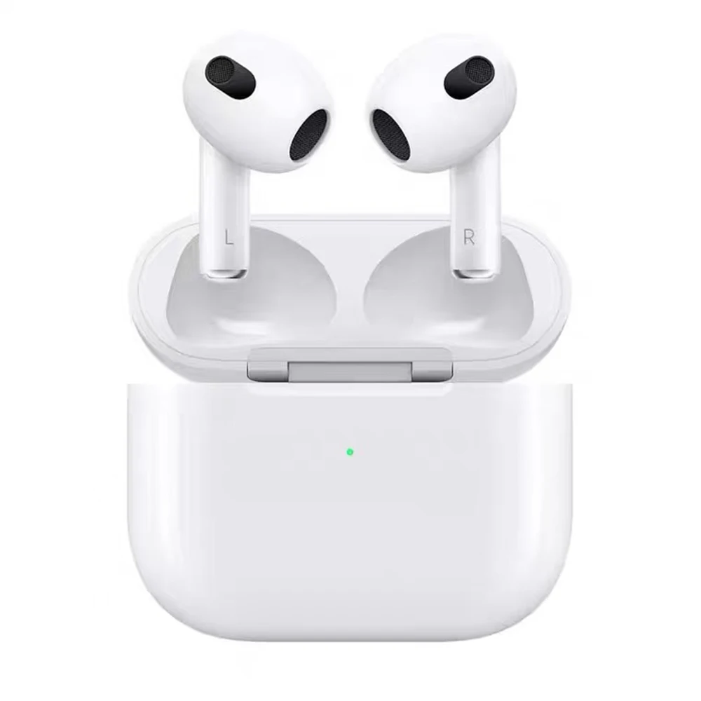 Apple Airpods 3 Wireless Headphone New Original Spatial Audio Bluetooth Earphone With Charging Case for Movies Music and Running
Apple Airpods 3 Wireless Headphone New Original Spatial Audio Bluetooth Earphone With Charging Case for Movies Music and Running