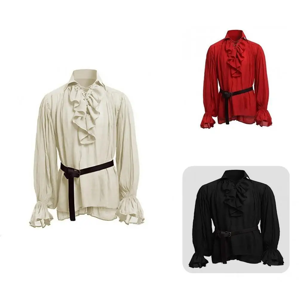 Stylish Men Top Attractive Solid Color Lantern Sleeve Irregular Hem Men Top Clothes Pullover Shirt Pullover Shirt
Stylish Men Top Attractive Solid Color Lantern Sleeve Irregular Hem Men Top Clothes Pullover Shirt Pullover Shirt
