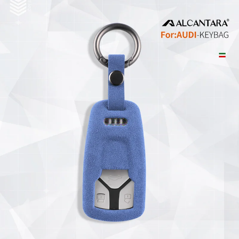 Alcantara Car Key Case Cover Holder Key Shell Buckle For Audi A4 B9 A5 A6 8S 8W Q5 Q7 4M S4 S5 S7 TT RS
Alcantara Car Key Case Cover Holder Key Shell Buckle For Audi A4 B9 A5 A6 8S 8W Q5 Q7 4M S4 S5 S7 TT RS