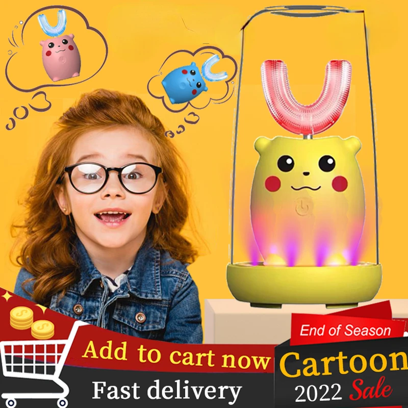 Kids Electric Toothbrush Sonic Xaomi U Children Tooth Brush Cartoon Pattern Silicone Automatic 360 Degrees toddler Gift
Kids Electric Toothbrush Sonic Xaomi U Children Tooth Brush Cartoon Pattern Silicone Automatic 360 Degrees toddler Gift