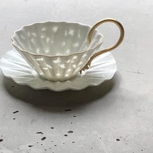 Ceramic Writer Linglong Transparent Porcelain Coffee Cup Tea Sea Piece Mouth Holding Tea Cup Takashi Oei
