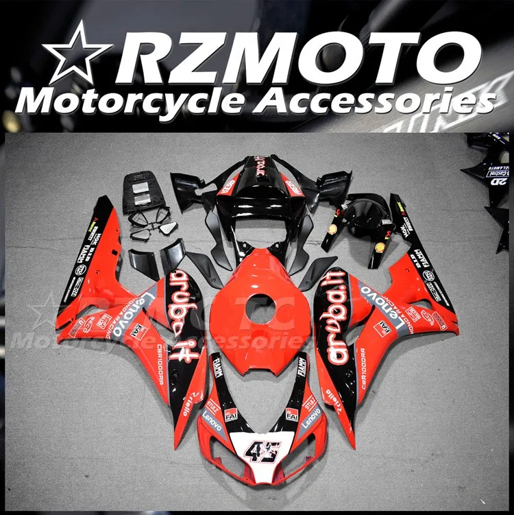 Новый комплект обтекателей из АБС-пластика под давлением Подходит для Honda CBR1000RR 2006 2007 06 07 кузов красный крутой
Новый комплект обтекателей из АБС-пластика под давлением Подходит для Honda CBR1000RR 2006 2007 06 07 кузов красный крутой