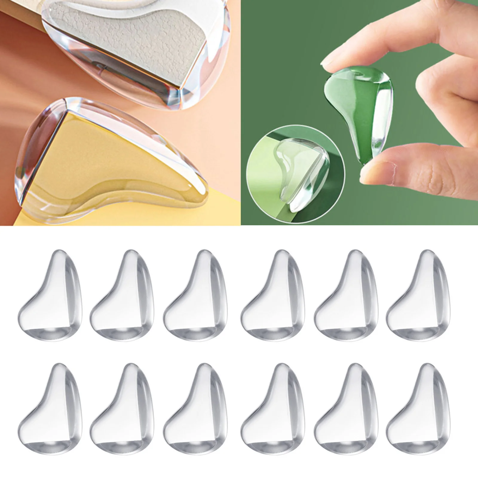 Corner Protector for Family Soft Silicone Guards to Cover Sharp Furniture Suitable for TV Cabinet Coffee Table Bookshelf
Corner Protector for Family Soft Silicone Guards to Cover Sharp Furniture Suitable for TV Cabinet Coffee Table Bookshelf