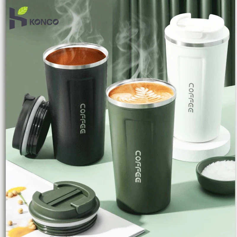 380/510ml Thermos Cup Double Stainless Steel Coffee Mug Leak-Proof Thermos Travel Mug Vacuum Flask Insulated Cup Water Bottle
380/510ml Thermos Cup Double Stainless Steel Coffee Mug Leak-Proof Thermos Travel Mug Vacuum Flask Insulated Cup Water Bottle