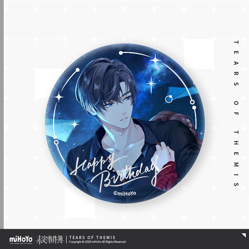 Anime Tears of Themis Artem Metal Badge Brooch Pin Collection Student Cosplay Souvenir Toys Clothing Decor Birthday Gifts
Anime Tears of Themis Artem Metal Badge Brooch Pin Collection Student Cosplay Souvenir Toys Clothing Decor Birthday Gifts
