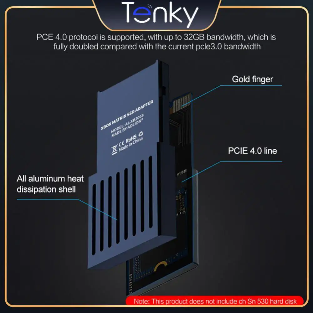 Storage Expansion Card Expansion Card Box Aluminum Hard Drive Case For Series X/s Ssd Disk Case M.2 For Conversion Box
Storage Expansion Card Expansion Card Box Aluminum Hard Drive Case For Series X/s Ssd Disk Case M.2 For Conversion Box