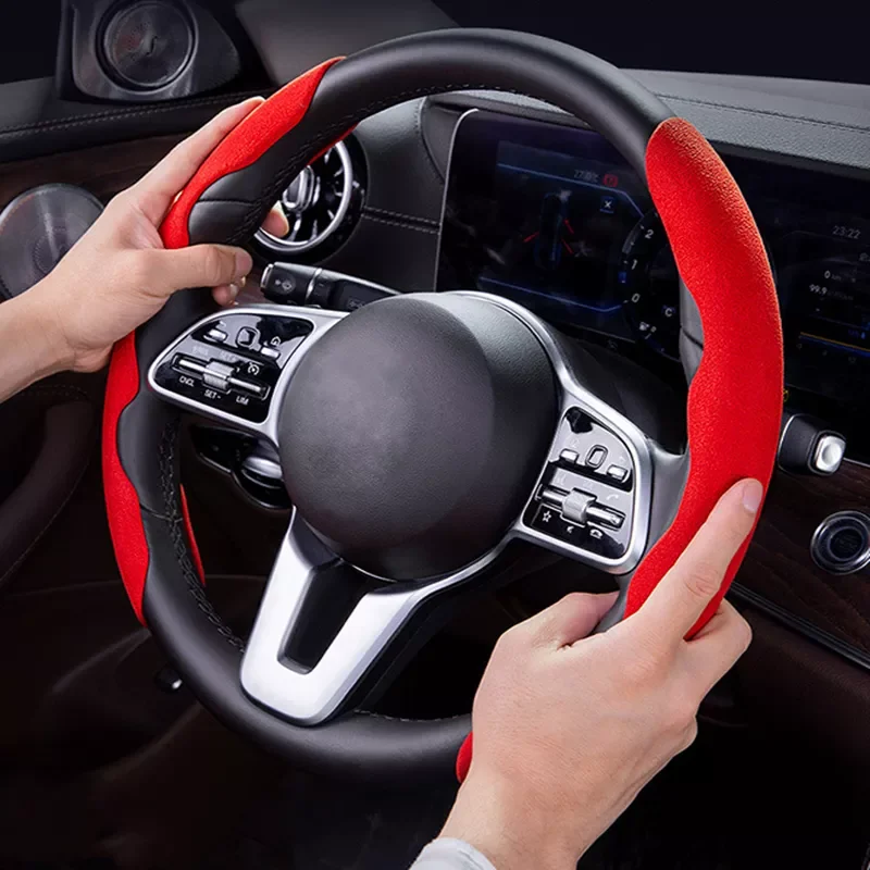 Universal New Wheel Cover For Car Anti-Slip Handlebar Cover Suede Car Accessories Interior Parts Car Product
Universal New Wheel Cover For Car Anti-Slip Handlebar Cover Suede Car Accessories Interior Parts Car Product