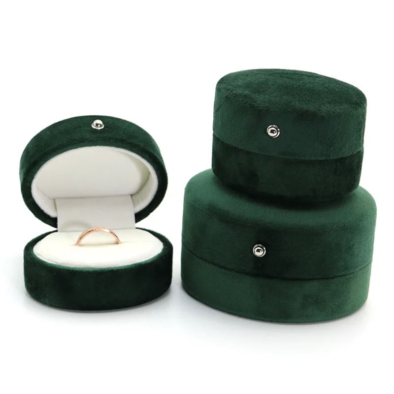Flannel Jewelry Box Oval Ring Box Simple and Exquisite Velvet Jewelry Box Double Rings Box for Wedding Gift Wrap Packaging
Flannel Jewelry Box Oval Ring Box Simple and Exquisite Velvet Jewelry Box Double Rings Box for Wedding Gift Wrap Packaging