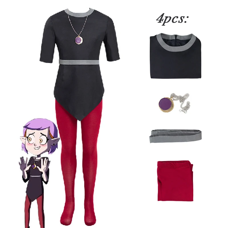 Аниме Сова Amity Luz Косплей костюмы Колготки брюки ожерелье пояс наряды Ролевые для женщин Дети Хэллоуин вечевечерние костюмы
Аниме Сова Amity Luz Косплей костюмы Колготки брюки ожерелье пояс наряды Ролевые для женщин Дети Хэллоуин вечевечерние костюмы