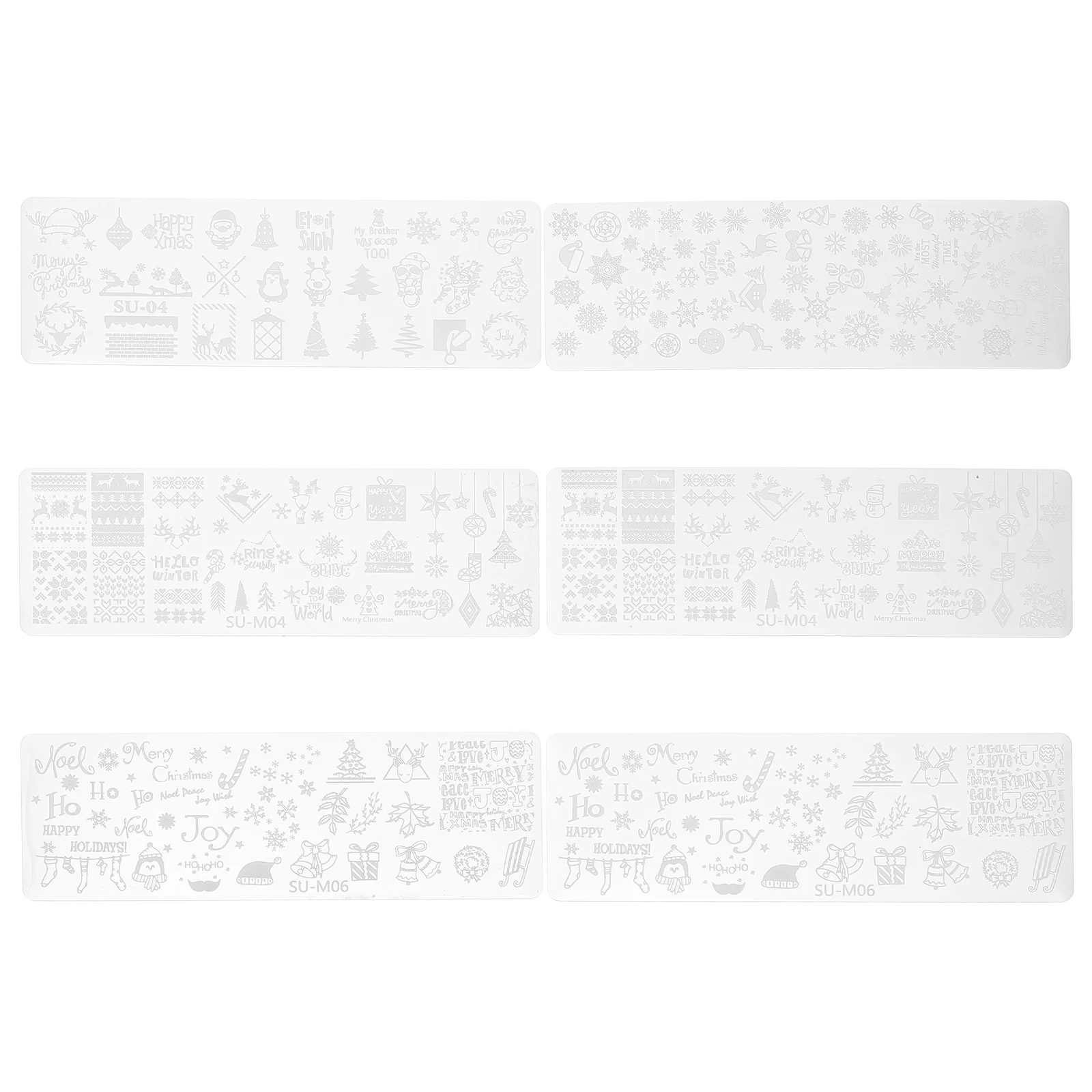 Nail Christmas Stampingplates Manicure Stampers Diy Stamp Kit Stamper Nailsaccessories Plate Printing Tool Mold Metal
Nail Christmas Stampingplates Manicure Stampers Diy Stamp Kit Stamper Nailsaccessories Plate Printing Tool Mold Metal