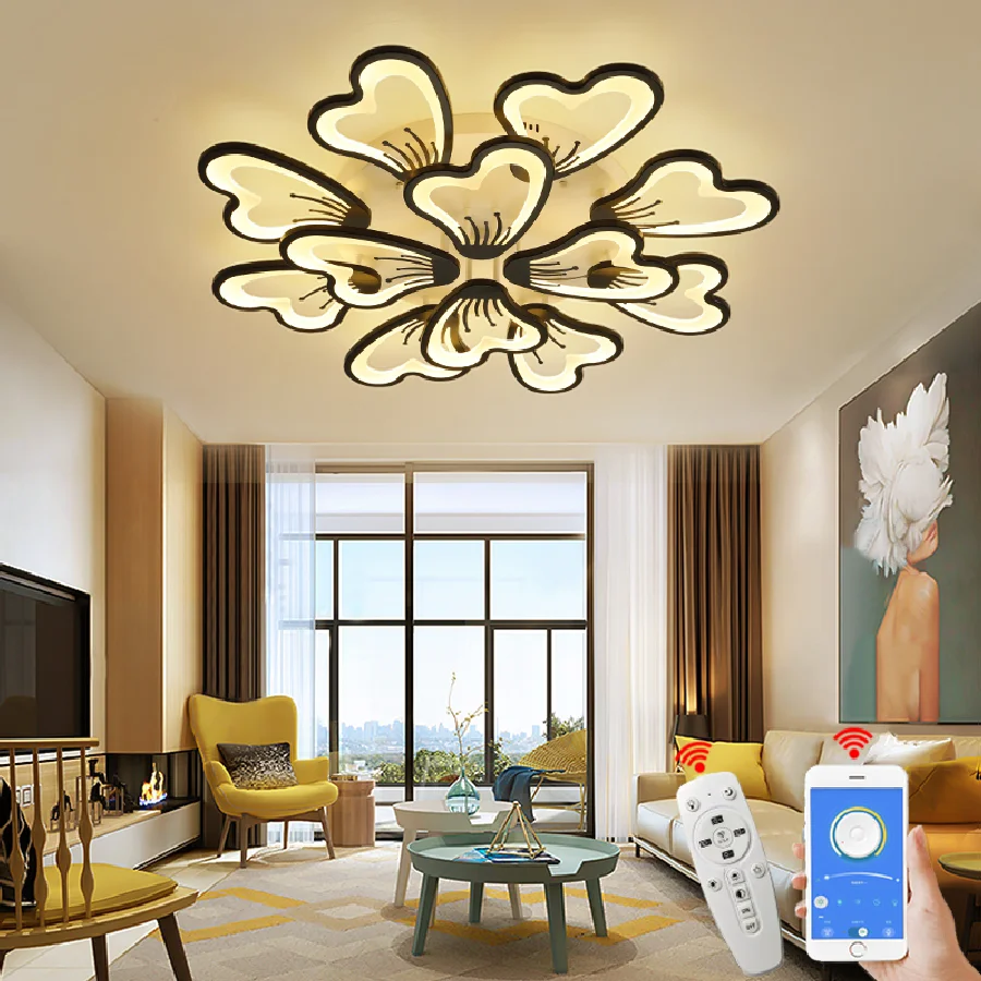 

Современные светодиодные скандинавские потолочные светильники, лампы в стиле пост-модерн для гостиной, спальни, коридора, светодиодные све...