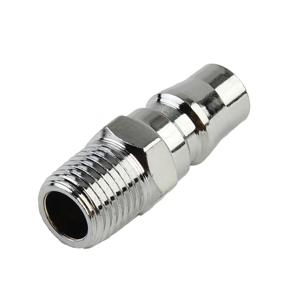 Male Coupling Air Fitting With 1/4 Inch BSP Male Thread Adapter Connector Joint Coupling Adapter Pipe Fittings (20PM) 1 Piece
Male Coupling Air Fitting With 1/4 Inch BSP Male Thread Adapter Connector Joint Coupling Adapter Pipe Fittings (20PM) 1 Piece