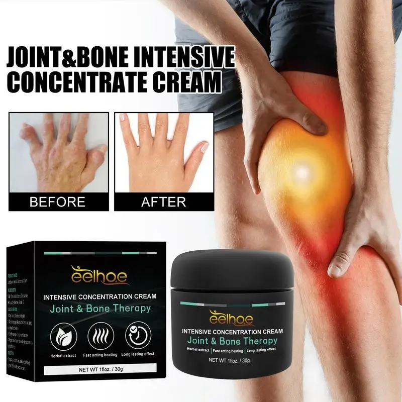 30ml Joint bone Intensive Concentrate Cream Joint Cream Natural Muscle Relief Cream Recovery Cream for Back Neck Hands Feet
30ml Joint bone Intensive Concentrate Cream Joint Cream Natural Muscle Relief Cream Recovery Cream for Back Neck Hands Feet